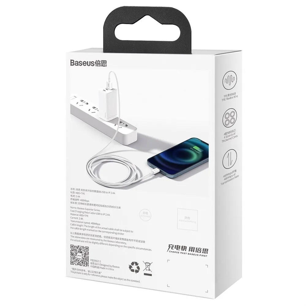 Baseus USB A - Lightning Kábel