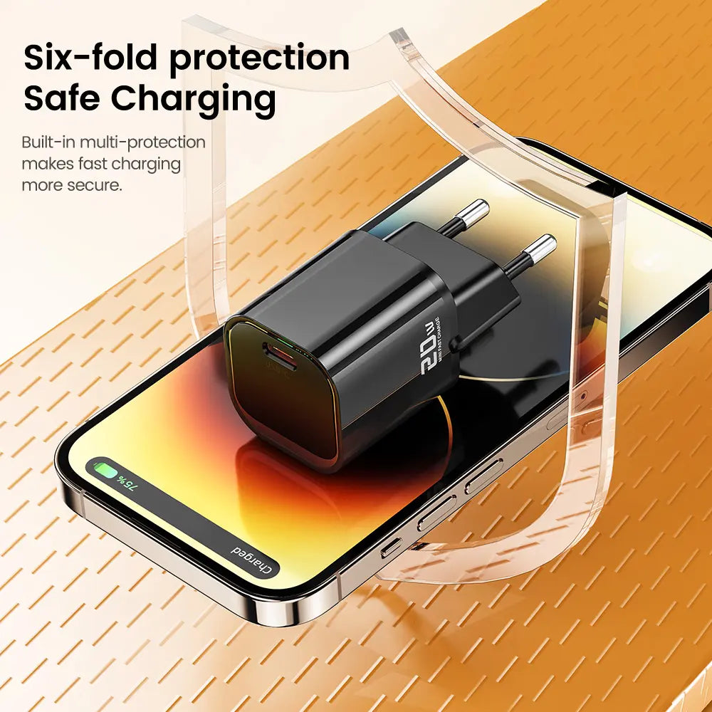 20W GaN USB-C hálózati adapter