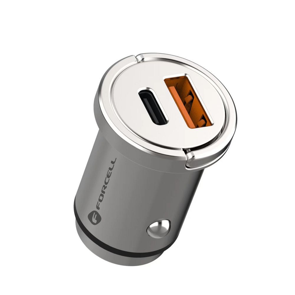 FORCELL F-Energy Mini car charger Type C PD60W + USB QC3.0
