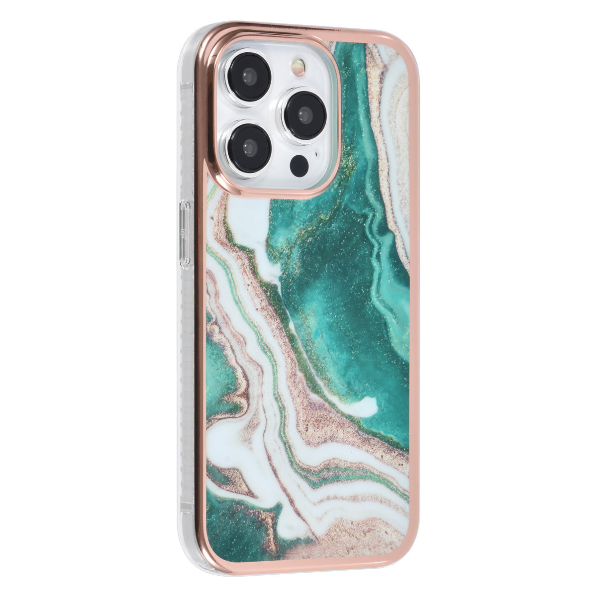 UNIQ Accessory iPhone 15 Pro TPU Back Cover - Marble Green