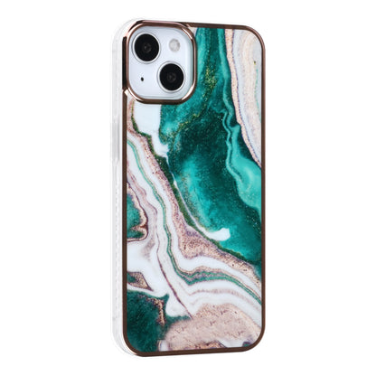 UNIQ Accessory iPhone 14 & 13 TPU Backcover - Marble Green