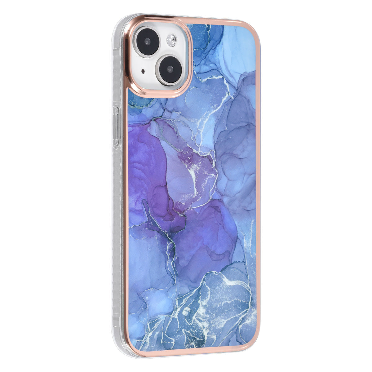 UNIQ Accessory iPhone 15 & 14 Plus TPU Back Cover - Marble Purple
