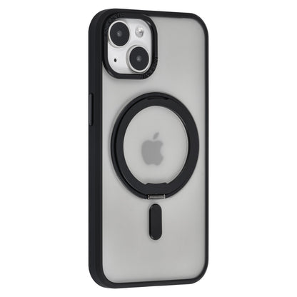UNIQ Accessory iPhone 14 & 13 TPU Back Cover - Magsafe Compatible 360 Degrees Rotatable Stand - Black