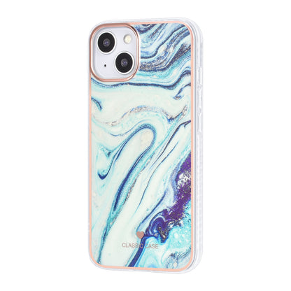 UNIQ Accessory iPhone 13 & 14 TPU Backcover - Marble Aquamarine