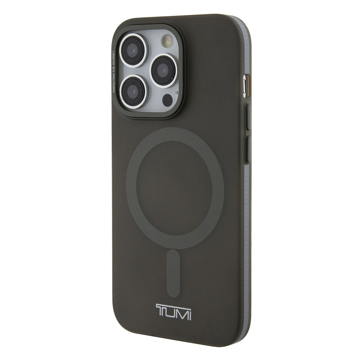 Tumi iPhone 15 Pro Back cover case - Frosted magsafe transparent - Olive