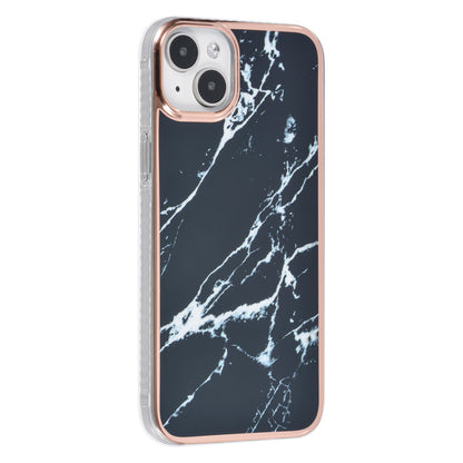 UNIQ Accessory iPhone 15 & 14 Plus TPU Back Cover - Marble Black
