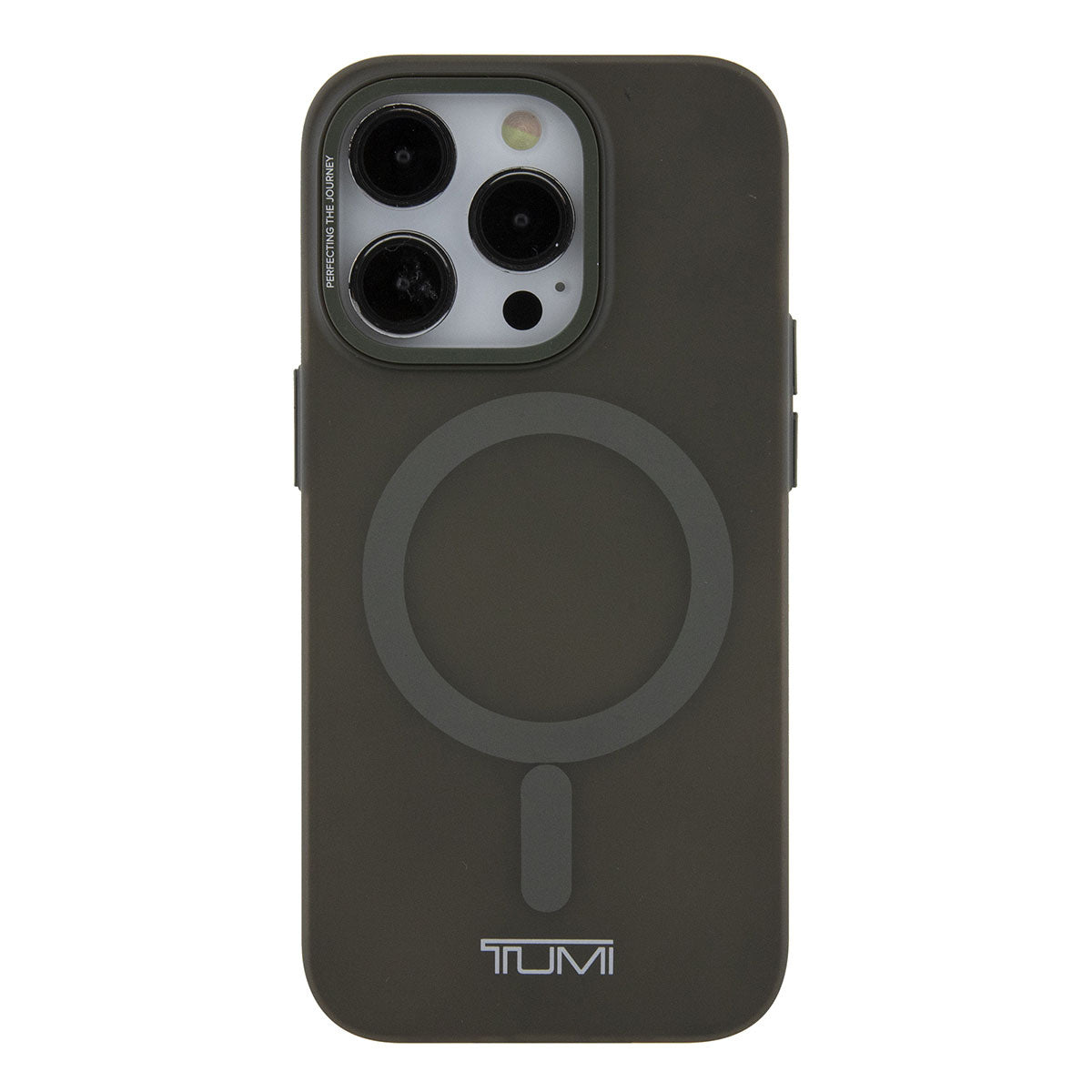 Tumi iPhone 15 Pro Back cover case - Frosted magsafe transparent - Olive