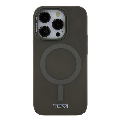 Tumi iPhone 15 Pro Back cover case - Frosted magsafe transparent - Olive
