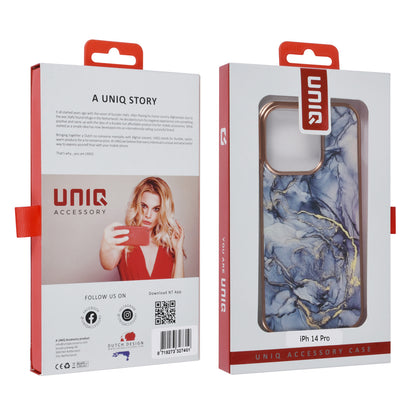 UNIQ Accessory UNIQ Accessory iPhone 14 Pro TPU Backcover - Marble Grey