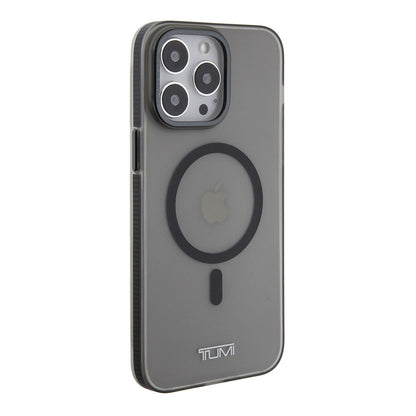 Tumi iPhone 15 Pro Max Back cover case - Frosted Magsafe transparent - Black