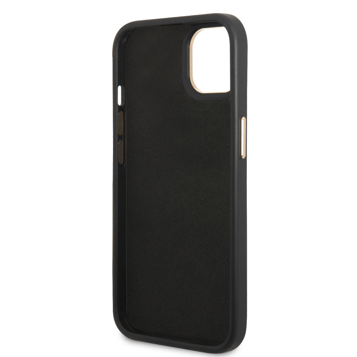 Guess iPhone 14 & 15 Plus Hardcase Backcover - 4G - Metal Buttons & Camera - Grey
