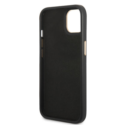 Guess iPhone 14 & 15 Plus Hardcase Backcover - 4G - Metal Buttons & Camera - Grey
