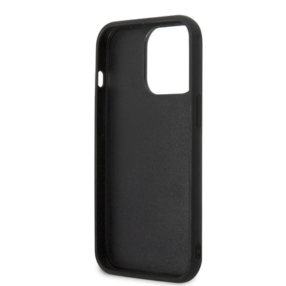 Karl Lagerfeld iPhone 14 Pro Hardcase Backcover - 3D Rubber K&C - Black