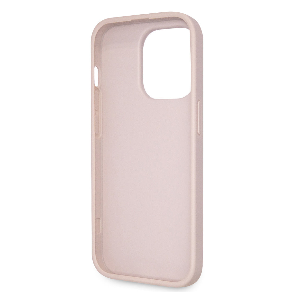 Guess iPhone 14 Pro Hardcase - 4G Logo - Strass - Pink