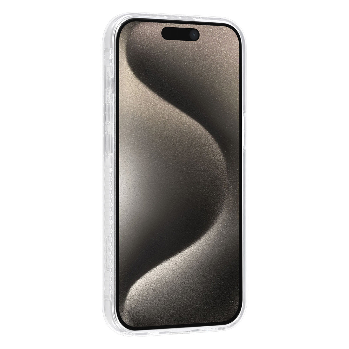 UNIQ Accessory iPhone 15 Pro TPU Back Cover - Marble Black