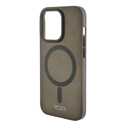 Tumi iPhone 15 Pro Back cover case - Frosted magsafe transparent - Olive