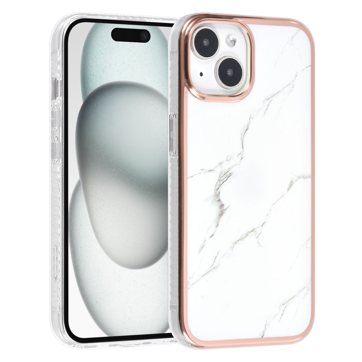 UNIQ Accessory iPhone 15 TPU Back Cover - Marble