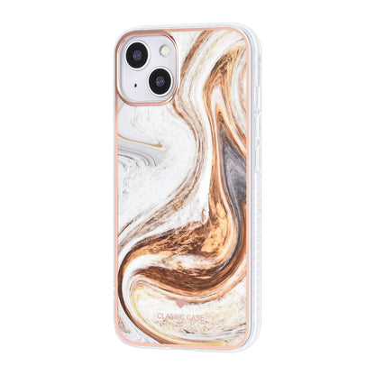 UNIQ Accessory iPhone 13 & 14 TPU Backcover - Marble Brown